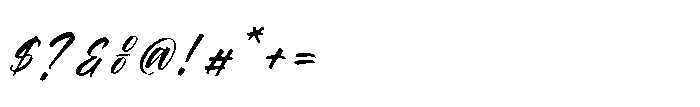Tomato Balance Italic Font OTHER CHARS