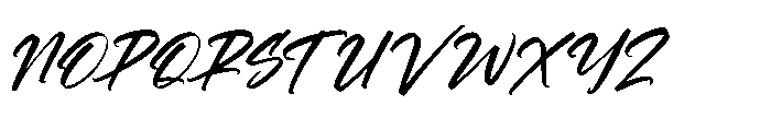 Tomato Balance Italic Font UPPERCASE