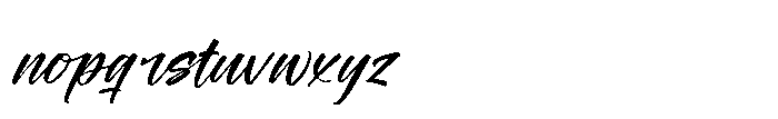 Tomato Balance Italic Font LOWERCASE
