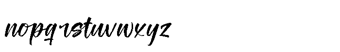 Tomato Balance Regular Font LOWERCASE
