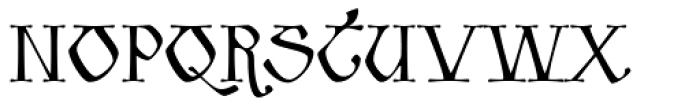 Tomism Font UPPERCASE
