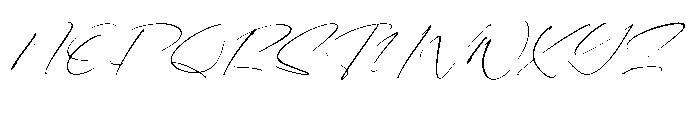 Tomithayen Italic Font UPPERCASE