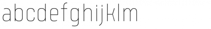 Tomkin Condense Thin Font LOWERCASE