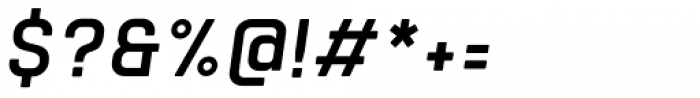Tomkin Medium Italic Font OTHER CHARS