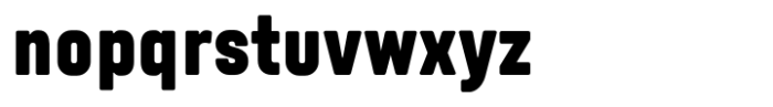 Tomkin Narrow Black Font LOWERCASE