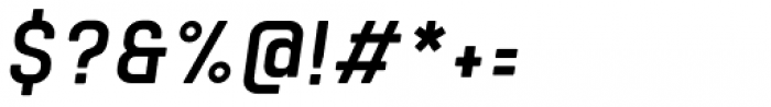 Tomkin Narrow Medium Italic Font OTHER CHARS