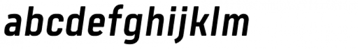 Tomkin Narrow Medium Italic Font LOWERCASE