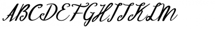 Tompouce Italic Font UPPERCASE