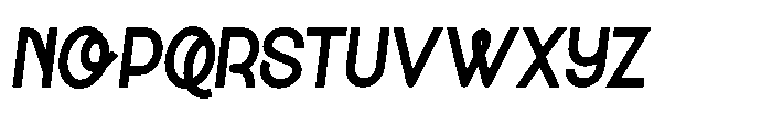 Toniva Oblique Font UPPERCASE