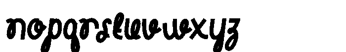 Toniva Oblique Font LOWERCASE