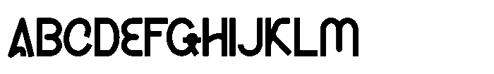 Toniva Regular Font UPPERCASE