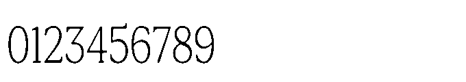 Tonkin Serif Condensed Extra Light Font OTHER CHARS