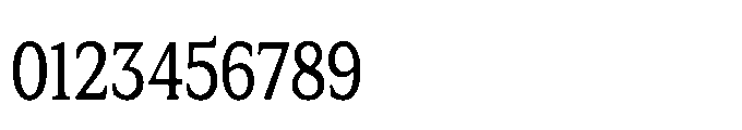 Tonkin Serif Condensed Medium Font OTHER CHARS