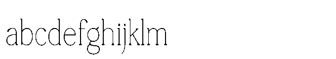 Tonkin Serif Condensed Thin FONT