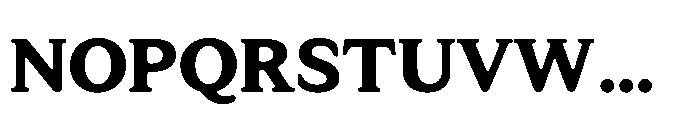 Tonkin Serif Extra Bold Font UPPERCASE