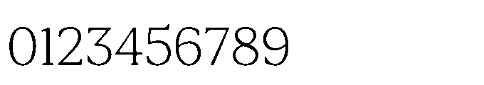 Tonkin Serif Extra Light Font OTHER CHARS