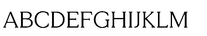 Tonkin Serif Light Font UPPERCASE