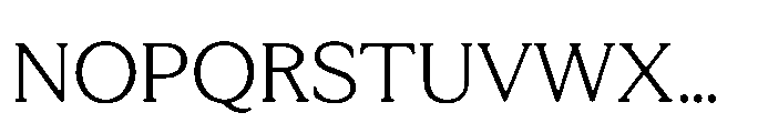Tonkin Serif Light Font UPPERCASE