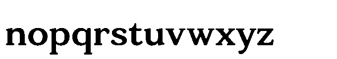 Tonkin Serif Semi Bold Font LOWERCASE