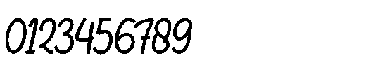 Tontecera Regular Font OTHER CHARS