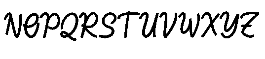 Tontecera Regular Font UPPERCASE