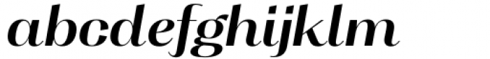 Tonus Contrast Semi Bold Italic Font LOWERCASE