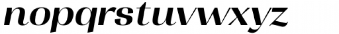 Tonus Contrast Semi Bold Italic Font LOWERCASE