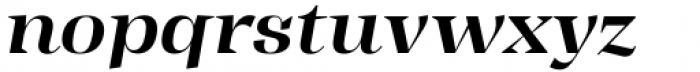 Tonus Display Semi Bold Italic Font LOWERCASE