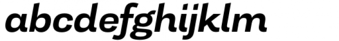 Tonus Sans Semi Bold Italic Font LOWERCASE