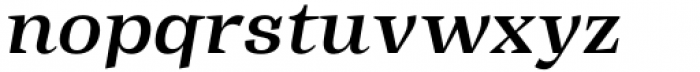 Tonus Text Medium Italic Font LOWERCASE