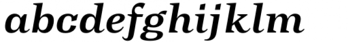 Tonus Text Semi Bold Italic Font LOWERCASE