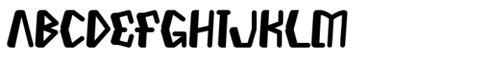 Tonutsa Font UPPERCASE