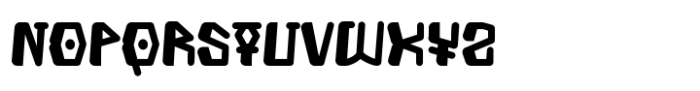 Tonutsa Font LOWERCASE
