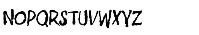 Tony Blorps Font UPPERCASE