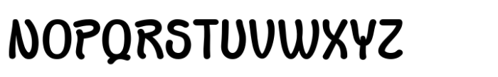 Tooh Byawin Regular Font UPPERCASE