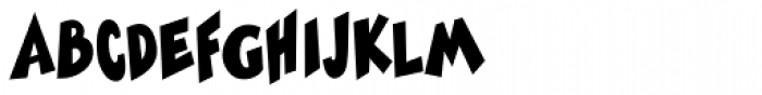 Toon Town Ink Font LOWERCASE