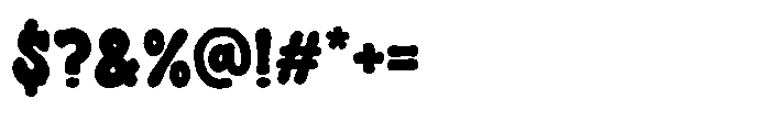 Toonify Regular Font OTHER CHARS