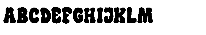Toonify Regular Font UPPERCASE
