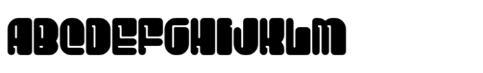 Toonrush Regular Font UPPERCASE