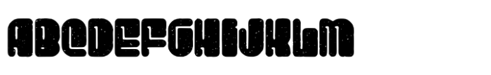 Toonrush Rough Font UPPERCASE