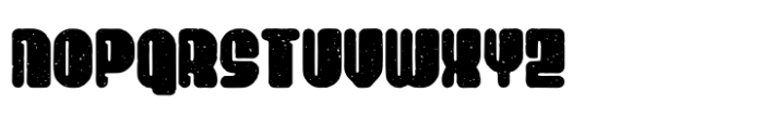 Toonrush Rough Font UPPERCASE