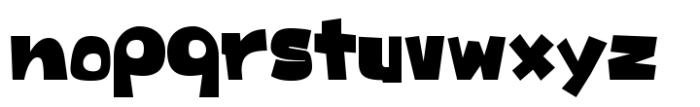 Toons Font LOWERCASE