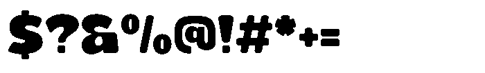 Toony Magic Font OTHER CHARS