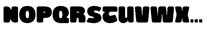 Toony Magic Font UPPERCASE