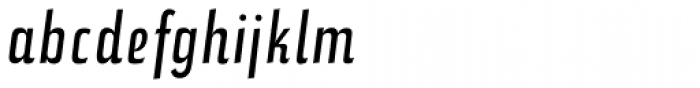 Topic URW Medium Italic Font LOWERCASE
