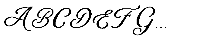 Topline Font UPPERCASE