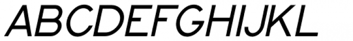 Topographic Sans Oblique JNL Font LOWERCASE