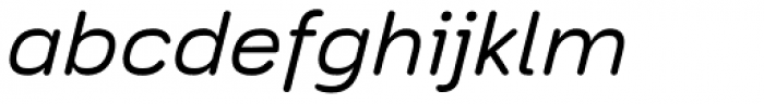 Toriga Medium Italic Font LOWERCASE