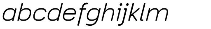 Toriga Regular Italic Font LOWERCASE