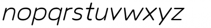 Toriga Regular Italic Font LOWERCASE